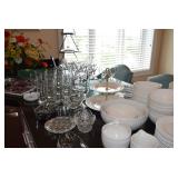 Thomson Pottery Dish set, Glassware