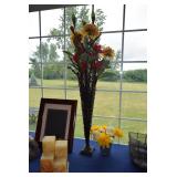 Vase, Silk Floral Arrangement