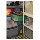 Shelving Unit, Garage Items