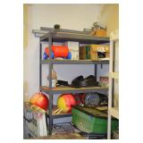 Shelving Unit, Garage Items
