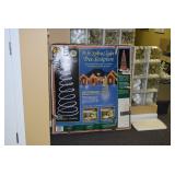 Spiral Light Tree Sculpture