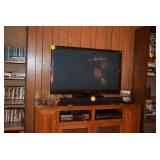 Flat Screen TV, Entertainment Center