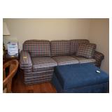 Henredon Sleeper Sofa, Ottoman