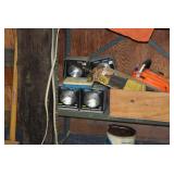 Hallogen Headlamps, Garage Items