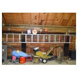 Extension Ladder, Garage Items, Tools