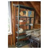 Shelving Unit, Garage Items