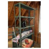 Shelving Unit, Garage Items
