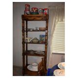 Shelving Unit, Collectible Home Decor