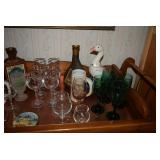 Steins, Stemware, Mugs