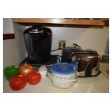 Keurig Coffee Maker, Toaster, Crockpot