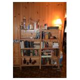 Shelving Unit, Books, Home Decor