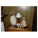 Collectible Dolls, Vintage Lamp