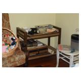 Side Table, Vintage Chair