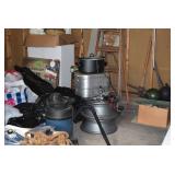 Shop Vac, Cookware, Crockpot, & Garage Items