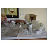 Glassware, Bakeware, Wine Decor