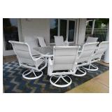 Outdoor Table & 8 Chairs