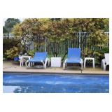 Lounge Chairs & Side Tables