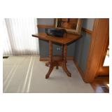 Side Table, Art, & Electronics