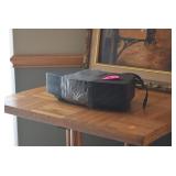 Electronics, Side Table, & Art