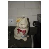 Ceramic Cat Cookie Jar