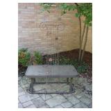 Outdoor SideTable & Vine Stand