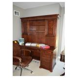 Desk, Office Supplies, & Office Chair