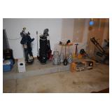 Golf Clubs, Golf Bags, Outdoor Items, & Lawn Mower