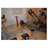 Air Compressor, Air Pump, Toro Lawn Mower, & Croquet Set
