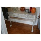 Console Table, Seasonal Decor, Stemware