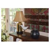 Console Table, Lamp, Home Decor, & Art