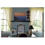 Art, Office Supplies, Desk, & Lamp