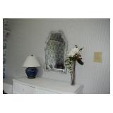 Table Lamp, Mirror, & Home Decor