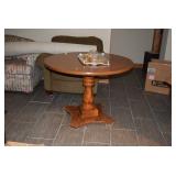 Round Wood Table