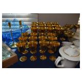 Brass Stemware