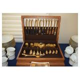 Gold William Adams Silverware Set