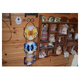 Butterfly Plates, Rack, Shelving, & Home Decor