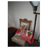 Vintage Chair & Pillows