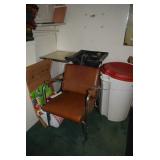 Beauty Shop Chair, Sink, & Accessories