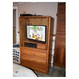 Entertainment Unit, Flat Screen TV, Electronics