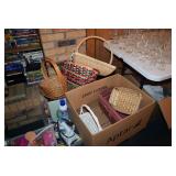 Baskets, Glassware