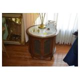 Vintage Round Side Table