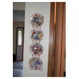 4 Collector Plates & Holder