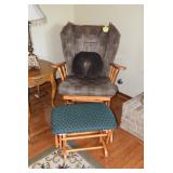Glider Rocker & Ottoman