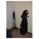 Golf Clubs & Golf Bag