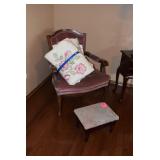 Vintage Chair & Linens