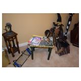 Seasonal, Painted Side Table, Home Decor