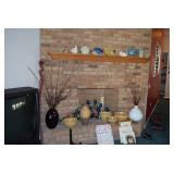 Home Decor, Pottery Bowls & Vase, Vase, Decorative Fish