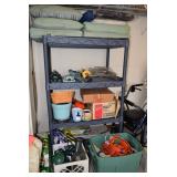 Shelving Unit, Garage Items