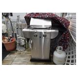 Gas Grill & Propane Tank