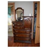 Chest of Drawers with Mirror